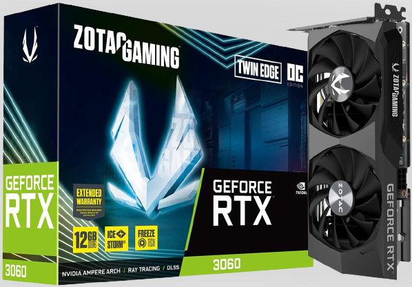 ZOTAC Gaming GeForce RTX 3060 Twin Edge OC