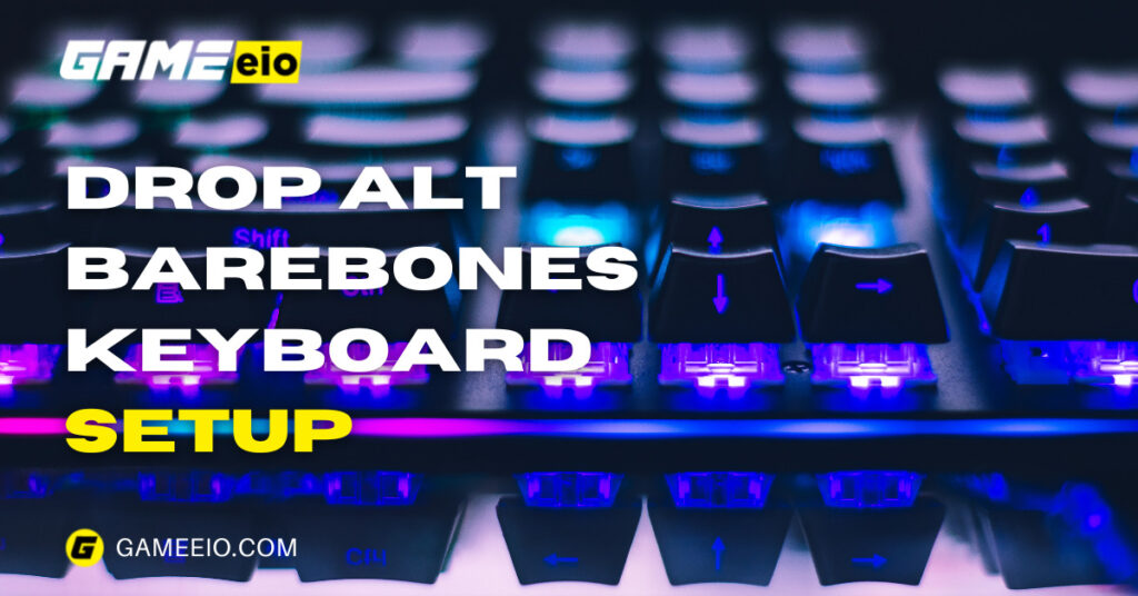 Drop ALT Barebones Keyboard Kit, Gaming Keyboard (Black or Grey)